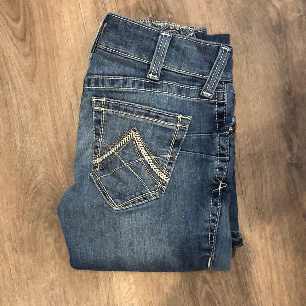 Womens ariat blue jeans
